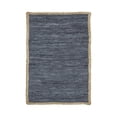 thumbnail image 1 of Hand-Woven Altay Leather, Cotton, and Jute Area Rug, 1 of 9
