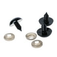 thumbnail image 6 of 20pcs 6-20mm Black Plastic Safety Eyes For Teddy Bear/Dolls/Toy Animal/Felting, 6 of 9