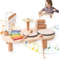 thumbnail image 2 of Kids Music Play Table With Multiple Instruments, Educational Toy For Toddlers, Encourages Rhythm, 2 of 9