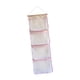 thumbnail image 5 of Organizador para puerta, red de almacenamiento colgante, soporte para juguetes, almacenamiento para peluches rosa, 5 of 9