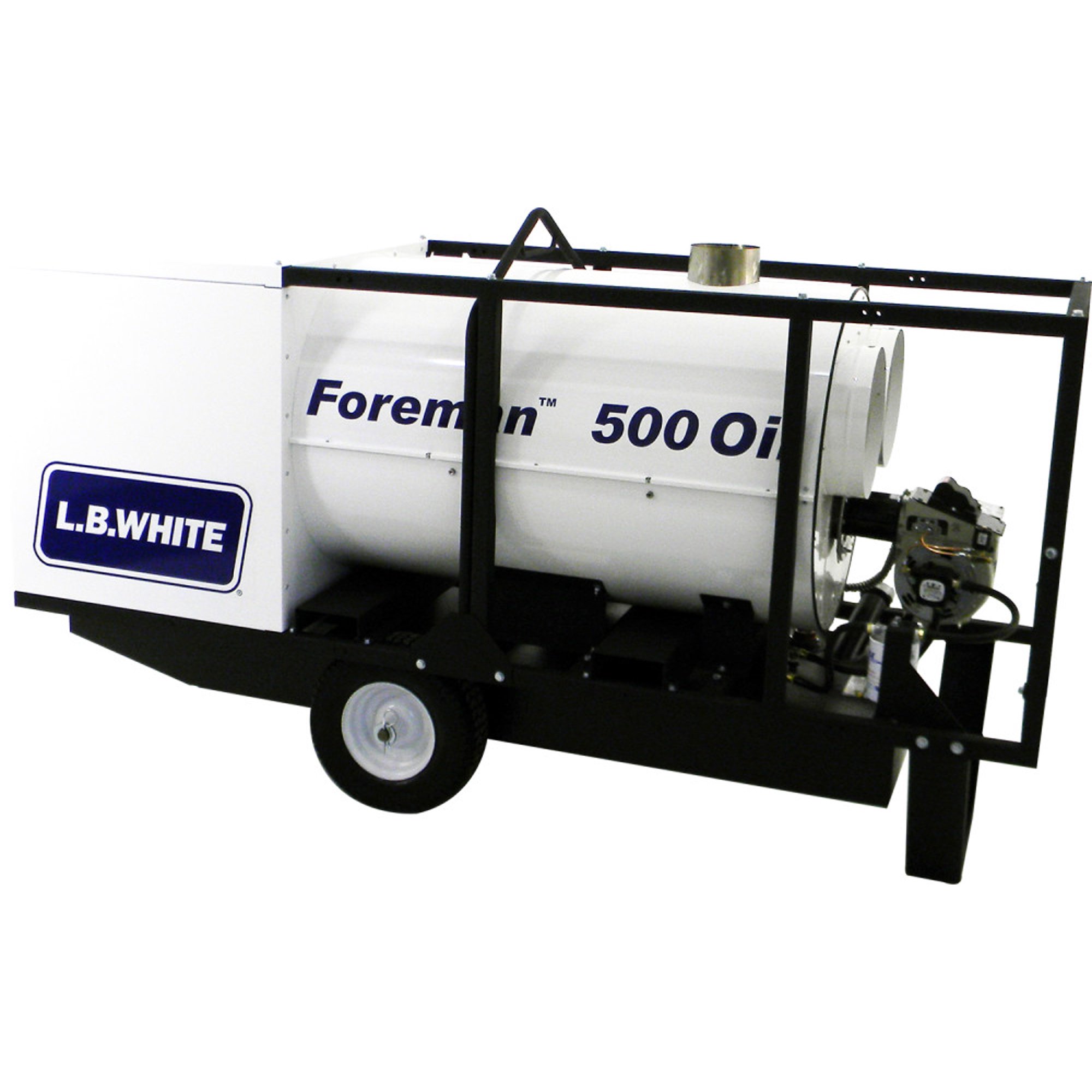 Lb White Indirect Fired clean Heat Diesel Fuel 500K Heater 2 Outlets  Ductable 100' Ea. - Walmart.com