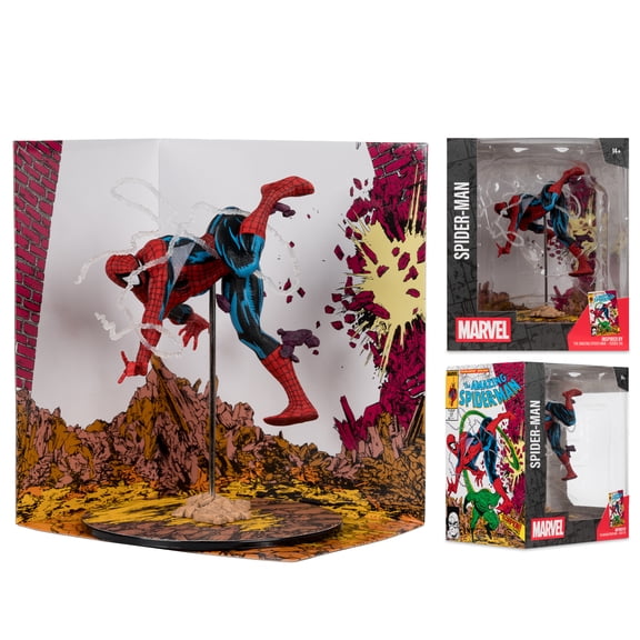 Marvel Spider-Man 1:10th Scale Collectible (Amazing Spider-Man #318)- McFarlane Toys