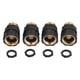 thumbnail image 3 of Conector rápido Jadeshay 4 piezas Manguera de jardín Dorado y negro, 3 of 8