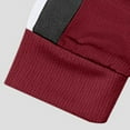 thumbnail image 4 of Mens Shirts Under $10 Men's Round Neck Long Sleeve Stripes T-shirt, Loose Casual Long Sleeved Pullover Sweatshirt, 4 of 8
