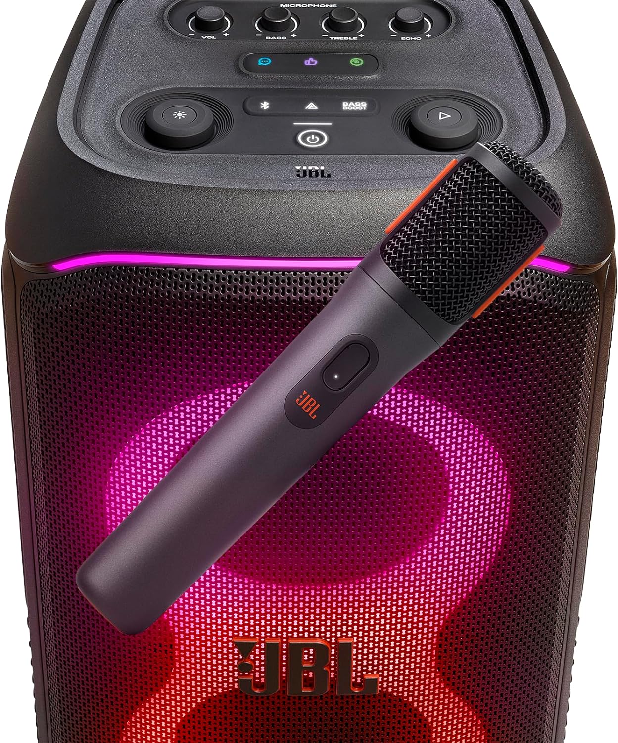 Restored JBL JBLPBWIRELESSMICAM-Z PartyBox Wireless Two Microphone Kit (Refurbished)