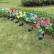 thumbnail image 4 of Inteprter Luces de flores con energía solar Luces decorativas para césped al aire libre Patio Jardín Luz de piso al aire libre Iluminación y accesorios Amarillo blanco, 4 of 6