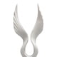 thumbnail image 5 of Estatua de alas de águila/ángel Escultura de resina Figura Obra de arte Coleccionable Feng Shui El 105x3x15cm los 7x3x15cm, 5 of 6