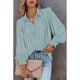 thumbnail image 1 of Camisas casuales de manga larga para mujer, blusa de manga larga con solapa, blusa de manga larga para mujer, blusa de moda, diseño de vanguardia, 1 of 6