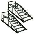 thumbnail image 1 of GloryStar Rampes de Service Hydrauliques Robustes, Lot de 2, Capacité de Levage de 11023 lbs, Hauteur Réglable Profil Bas pour Voitures et Camions, 1 of 8