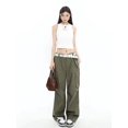 thumbnail image 6 of Korean version hollow punk casual belt women's fashion star gas eye decoration hip hop double row belt women's gift, 6 of 6