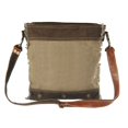 thumbnail image 3 of LR Home Vintage Two Tone Cotton Canvas Crossbody Bag, 3 of 10