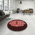 thumbnail image 3 of Ahgly Company Indoor Rectangle Patterned Cherry Red Area Rugs, 2' x 5', 3 of 6