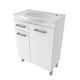 thumbnail image 5 of Mueble para Baño Con Lavamanos 2 Puertas 1 Cajón PDC-38 Blanco, 5 of 8