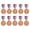 colorB, variant on Hersfrd 10Pcs Baseball Medals 5cm Metal Winner Medals for Baseball Race (Copper)