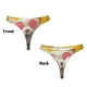 thumbnail image 3 of Fotbe Floral Sunglasses Cat Art Tanga Sin Costuras para Mujer con Estampado – Panties Invisibles, Transpirables y Cómodos para Uso Diario-X-Small, 3 of 6
