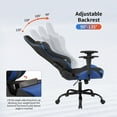thumbnail image 6 of BestOffice Ergonomic Gaming Chair, Lumbar Support, Rolling Swivel for Men, Women(Blue), 6 of 7