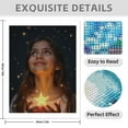 thumbnail image 3 of Diamond Art Kit for Adults, Holding Glowing Star Night Sky Diamond Painting for Adults Beginners, DIY Diamond Art Painting Kits, 5D Diamond Painting Crafts for Home Decor 12x16 Frameless, 3 of 7