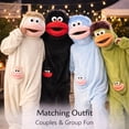 thumbnail image 2 of Big Mouth Monster Onesie – Funny Coral Fleece Loungewear Pajamas for Adults, Cozy Full-Body Sleepwear, Party & Halloween, 2 of 8