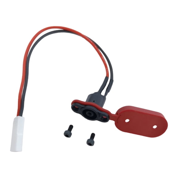 Silicone Sleeve Charging Port Electric Scooter Charging Port Wire with Cover