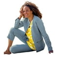 thumbnail image 4 of Atlas for Women Womens Zip Front Denim Jacket, 4 of 4
