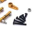 thumbnail image 3 of 1/28 Steering Rod Servo Arm Replacement Upgrade Parts for Wltoys Vehicle Accessory Racing Car Parts , Golden, 3 of 4