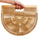thumbnail image 4 of Bolso tejido de bambú, bolso de bambú vintage para mujer, bolso de playa, bolso de bambú construido para precisión, 4 of 8