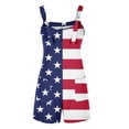 thumbnail image 4 of Haivin Romper for Woman with Pockets and Independence Day Print for Summer, Casual and Holiday Use, 4 of 7