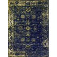 thumbnail image 4 of Unique Loom 3141603 8 x 11 ft. Casino Sofia Rectangular Rug, Navy Blue, 4 of 5