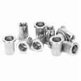 thumbnail image 4 of 50pcs M6 Set de tuerca de remache ciego de acero inoxidable Kit de tuerca acanalada, 4 of 6