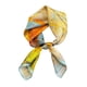 thumbnail image 4 of Bufandas de seda auténtica de morera de alta gama, bufandas de seda para primavera y verano, nuevas bufandas cuadradas decorativas estampadas de 70 cm para mujer, 4 of 6