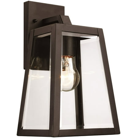 

Wall Sconces 1 Light Fixture With Black Finish Metal Material E26 Bulb 7 60 Watts