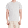 thumbnail image 3 of Hanes Men's Crew Neck Perfect-T T-Shirt, Short Sleeve Casual Blank Tee, Ash, M, 3 of 6