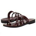 thumbnail image 7 of Holy Land Market Men/Women Biblical Jesus Leather Sandals/Slides From Jerusalem (Galilee Style) (33 M EU), 7 of 7