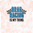thumbnail image 4 of Inktastic Drag Racing is My Thing with Flags Boys or Girls Baby Bodysuit, 4 of 5