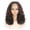 BlackBrown-1B30, variant on More Beautiful Boho Braided Wig, Full Lace, Box Braids, Curly Ends,  black brown mixed