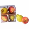 4.5" X 3" French Pears, Set Of 4 In Box,