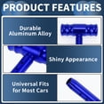 thumbnail image 4 of Perilla de cambio de coche Unique Bargains, 11 cm universal para palanca de cambios de vehículos automáticos y manuales con 3 tornillos de aleación de aluminio, 1 juego azul, 4 of 6