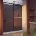 thumbnail image 5 of DreamLine Essence-H 56-60 in. W x 76 in. H Semi-Frameless Bypass Shower Door in Brushed Nickel and Gray Glass, 5 of 11