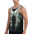 thumbnail image 2 of Haiem Floral Angelic White Wings Men Workout Tank Top Gym Bodybuilding Sleeveless Muscle T Shirts Athletic Tank Breathable Workout Shirt-Small, 2 of 8