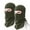 Green+Green, variant on IC ICLOVER 2 Pack Full Face Ski Mask Balaclava Winter Thermal Fleece Hood Neck Warmer for Cycling Outdoors Sports - Black+Black