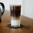 thumbnail image 4 of UPGRATOR 4Pcs  Coasters Nonwovens Anti-slip Black, 4 of 7