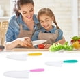 thumbnail image 3 of pitrice Kids Cooking Sets Real Kitchen Tools Children Cutter Chef Set Cookware Cake Salad Versatile Dishes Cutting Ergonomic Handles type 9, 3 of 6