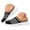 Black, variant on Dakaela Womens Knit Slip on Walking Shoes Comfortable Summer Orthopedic Mule Sneakers Casual Backless Dressy Flat Clogs with Arch Support (7,Black)