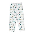 thumbnail image 4 of Xecao Cartoon House Car Women's Straight Lounge Pajama Pants: The Epitome of Relaxed Sleepwear, 4 of 9