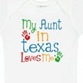 thumbnail image 4 of Inktastic My Aunt in Texas Loves Me Boys or Girls Baby Bodysuit, 4 of 5