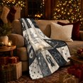 thumbnail image 3 of Dog Portrait Colorful Pet Artwork Playful Graphic Style Dog Lovers Colorful Pet Portrait Warm Flannel Blanket, Pet Adoption Gift for Living Room and Bedroom Home Decor, 3 of 9