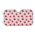 thumbnail image 7 of Fotbe Strawberry Car Windshield Sunshade | Sun Visor Protector Front Window Shade, Keeps Out UV Rays, Keeps Your Vehicle Cool-Small, 7 of 7