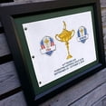 thumbnail image 2 of Golf Pin Flag Display Case | Solid Hardwood | Cherry or Black Frame | Made in the USA | Measures 21"H x 27"W x 2"D, 2 of 2