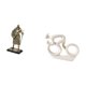thumbnail image 5 of Figura De Porcelana De Bicicleta Deportiva De Caballero Europeo. Escultura Creativa De Adorno De Escritorio Para Entrada, Sala De Estar, Oficina, Chimenea, Estantería. Colección De, 5 of 8