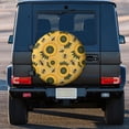 thumbnail image 3 of Kdxio Bees and Sunflowers for Tire Cover Wheel Protectors Tyre Covers Weatherproof Wheel Covers Universal Fit for Trailer Rv SUV Truck Camper Travel Trailers 16 inch, 3 of 8
